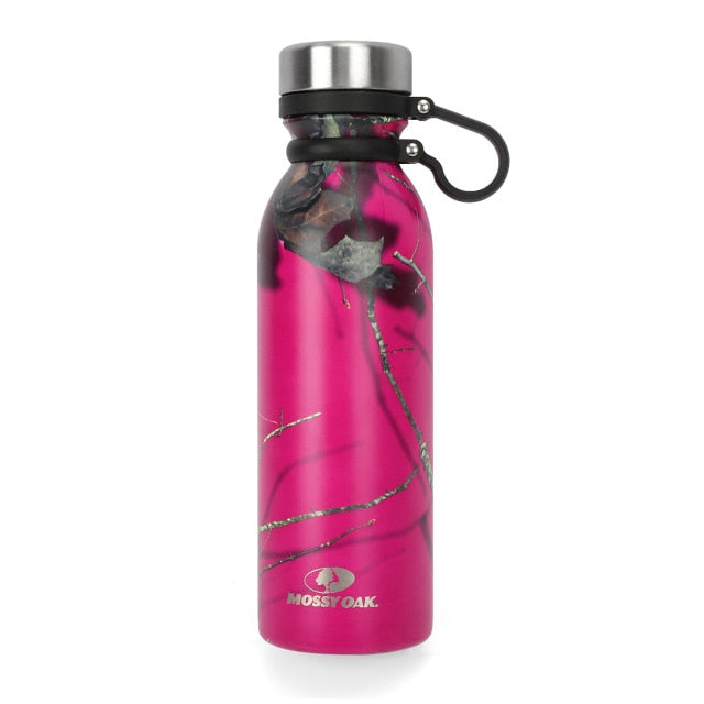 Garrafa Térmica MOSSY OAK 600ML - Importada - Frete Grátis