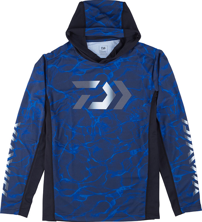 Nova Camiseta de Pesca DAIWA Lançamento 2023 - Com Capuz - Proteção Solar UV+50