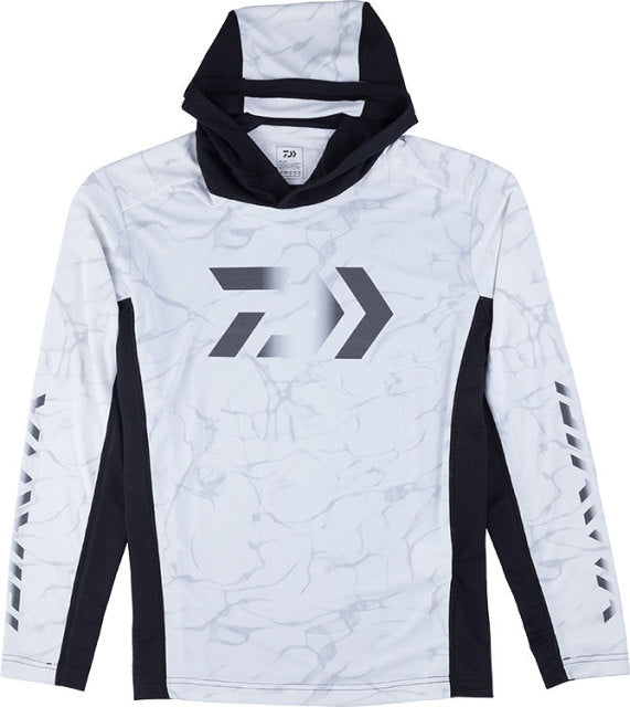 Nova Camiseta de Pesca DAIWA Lançamento 2023 - Com Capuz - Proteção Solar UV+50