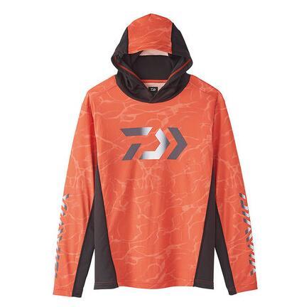 Nova Camiseta de Pesca DAIWA Lançamento 2023 - Com Capuz - Proteção Solar UV+50