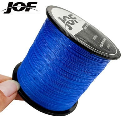 Linha Multifilamento de Pesca JOF 8x - 500 metros - 100% PE - Importada