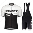 Novo Conjunto Scott Racing 2022 (Camiseta + Bretelle) – Importado