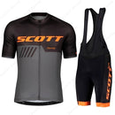 Novo Conjunto Scott Racing 2022 (Camiseta + Bretelle) – Importado