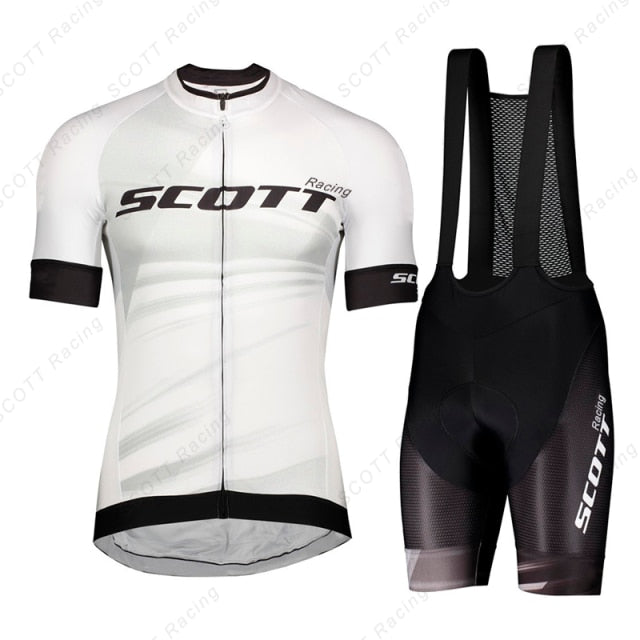 Conjunto de Ciclismo Scott Racing Spark 2022 (Camiseta + Bretelle) - Lançamento 2022