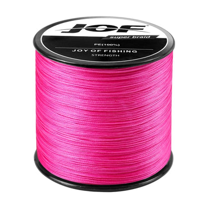 Linha Multifilamento de Pesca JOF 4x - 500 metros - 100% PE - Importada