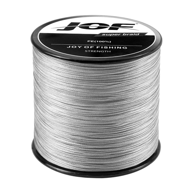 Linha Multifilamento de Pesca JOF 4x - 500 metros - 100% PE - Importada