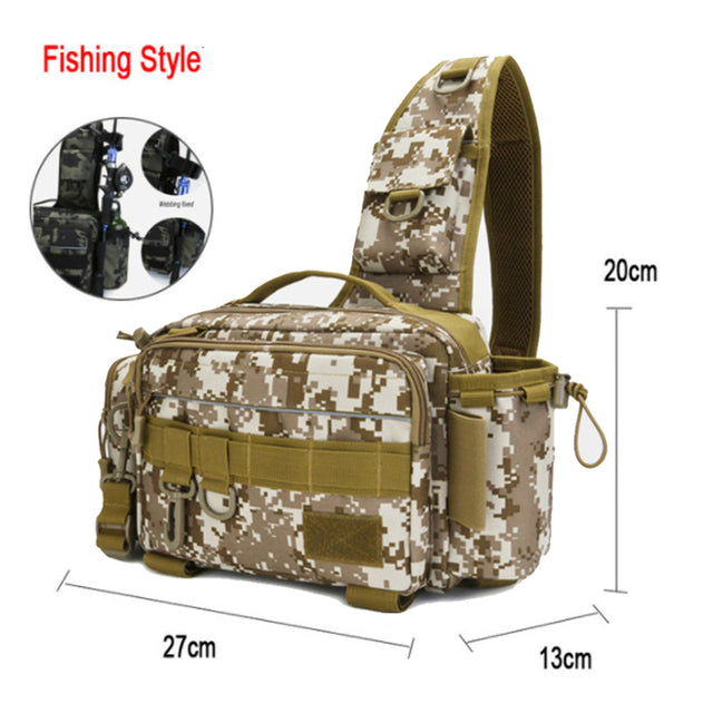 Bolsa de Pesca Premium - Fishing Bag Outdoor - Pochete