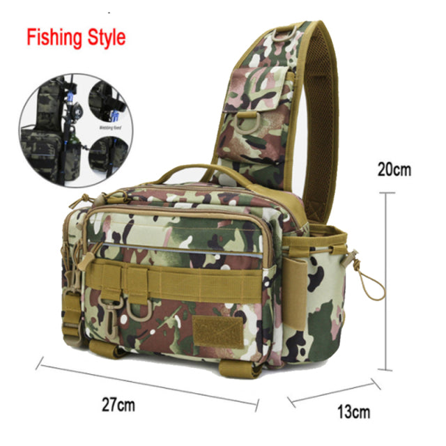 Bolsa de Pesca Premium - Fishing Bag Outdoor - Pochete