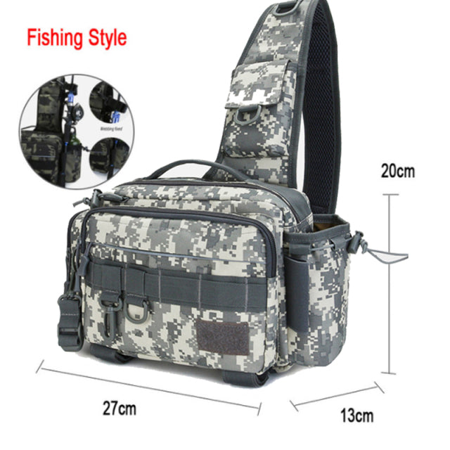 Bolsa de Pesca Premium - Fishing Bag Outdoor - Pochete