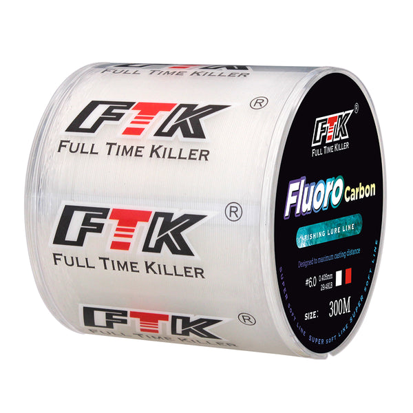 Linha de Fluorcarbon POWER LINE FTK Premium - 500 mts- Frete Grátis