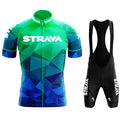 Novo Conjunto de Ciclismo STRAVA 2022 (Bretelle + Camiseta) - Frete Grátis p/ todo Brasil