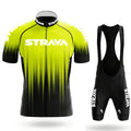 Novo Conjunto de Ciclismo STRAVA 2022 (Bretelle + Camiseta) - Frete Grátis p/ todo Brasil