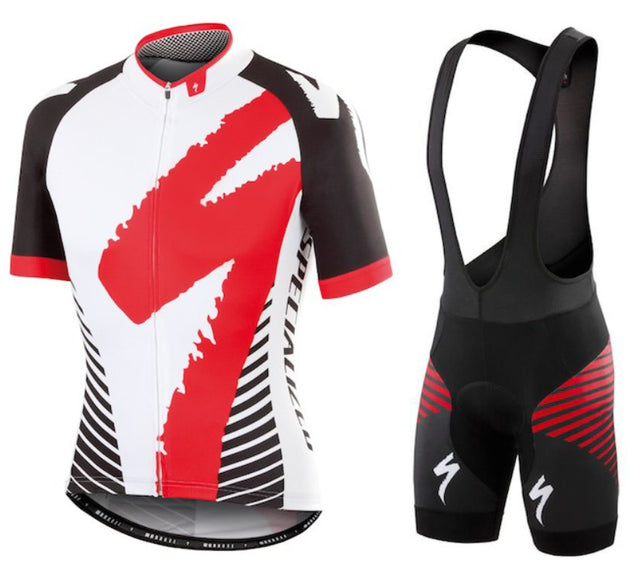 Novo Conjunto de Ciclismo SPECIALIZED 2022 - Bretelle + Camiseta
